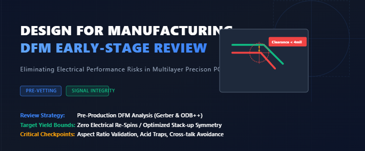 Latest company blogs about Design for Manufacturing: Reducing Electrical Risks in Multilayer PCBs through Early-Stage DFM Feedback