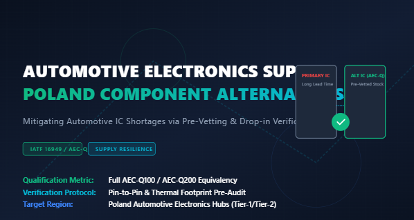Latest company blogs about Mitigating Automotive Chip Shortages: Polish Suppliers Adopt Multi-Source Component Validation
