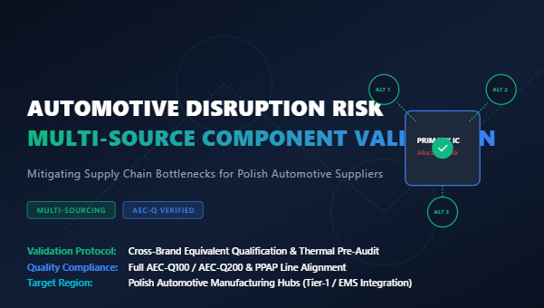 Latest company blogs about Mitigating Automotive Disruption Risk: Polish Component Suppliers Adopt Multi-Source Validation