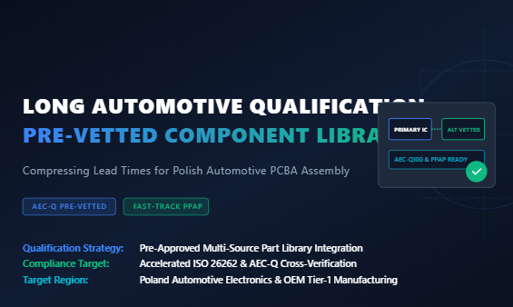 Latest company blogs about Streamlining European Automotive Qualification: Polish Plants Deploy Pre-Vetted Component Libraries