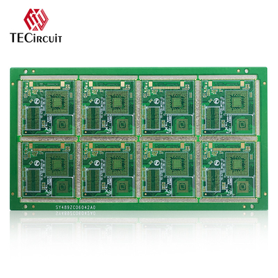 Buy OEM Multilayer Printed Circuit Board RIGID PCB Semi Metalized Trough On Four Sides online manufacture