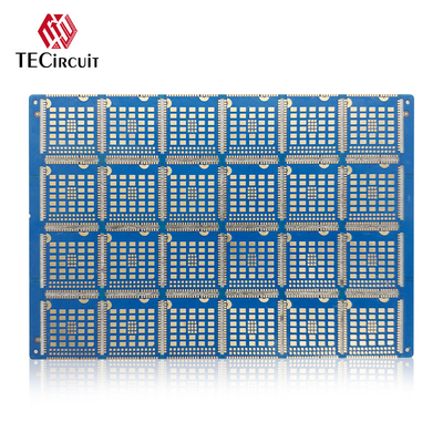 Buy FR4 RIGID PCB Four Side 6 Layer PCB Board Half Cut Slot Immersion Gold 2u online manufacture
