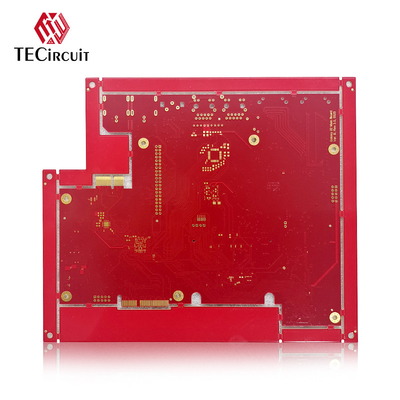 Buy High Frequency Circuit Board RIGID PCB FR4 TG170 Gold Finger 1.6mm Thickness 10U online manufacture
