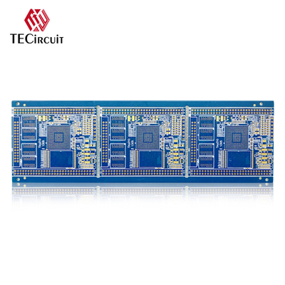 Buy 6 Layer FR4 High Frequency PCB Board Resin Plug Hole Electroplating Filling online manufacture