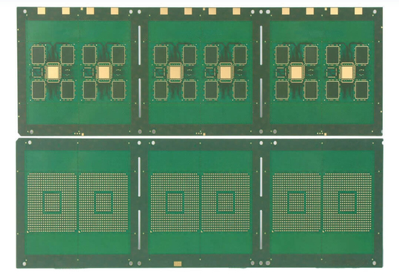 Buy Multilayer IC Substrate PCB Board PCB Rigid Blind Vias Soft Gold online manufacture