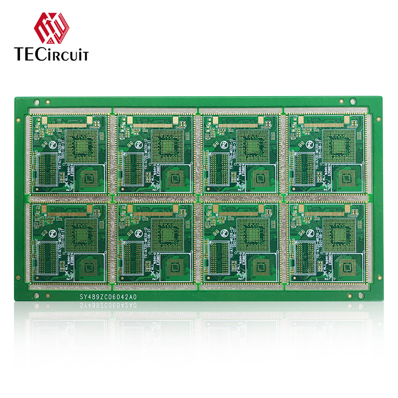 OEM Multilayer Printed Circuit Board RIGID PCB Semi Metalized Trough On ...