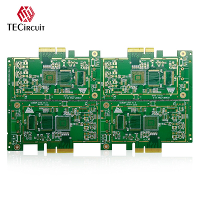 Gold Finger High Frequency PCB Board RIGID PCB OEM For Module Communication