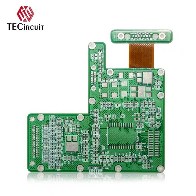 FR4 PI Rigid Flex PCB with Immersion Gold 2u Finish
